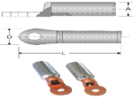 ALUMINIUM - COPPER CABLE LUGS WITH BARRIER
